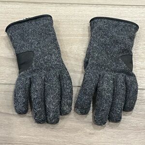 UGG Mens Charcoal Knit Tech Gloves Medium M